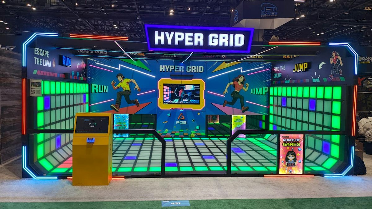HYPER GRID Turnkey Interactive Arena | LAI Games