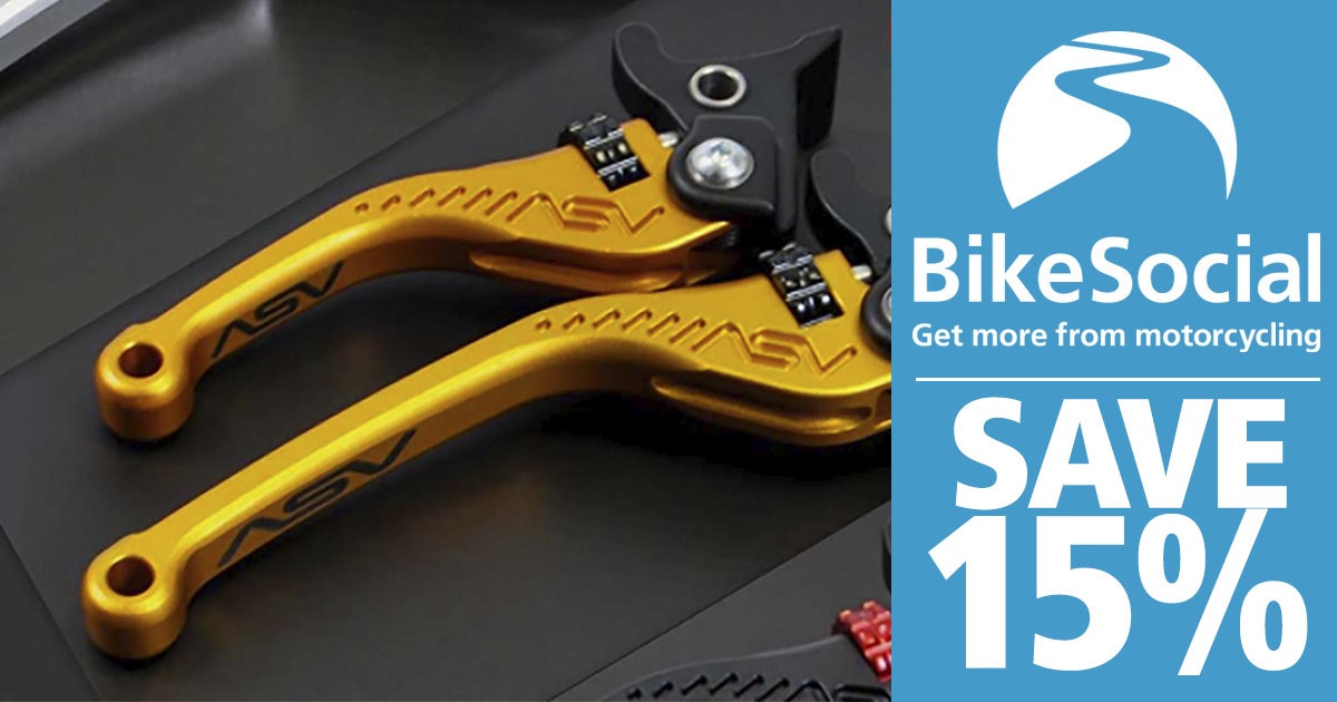 Save 15 on ASV unbreakable folding adjustable brake and clutch levers