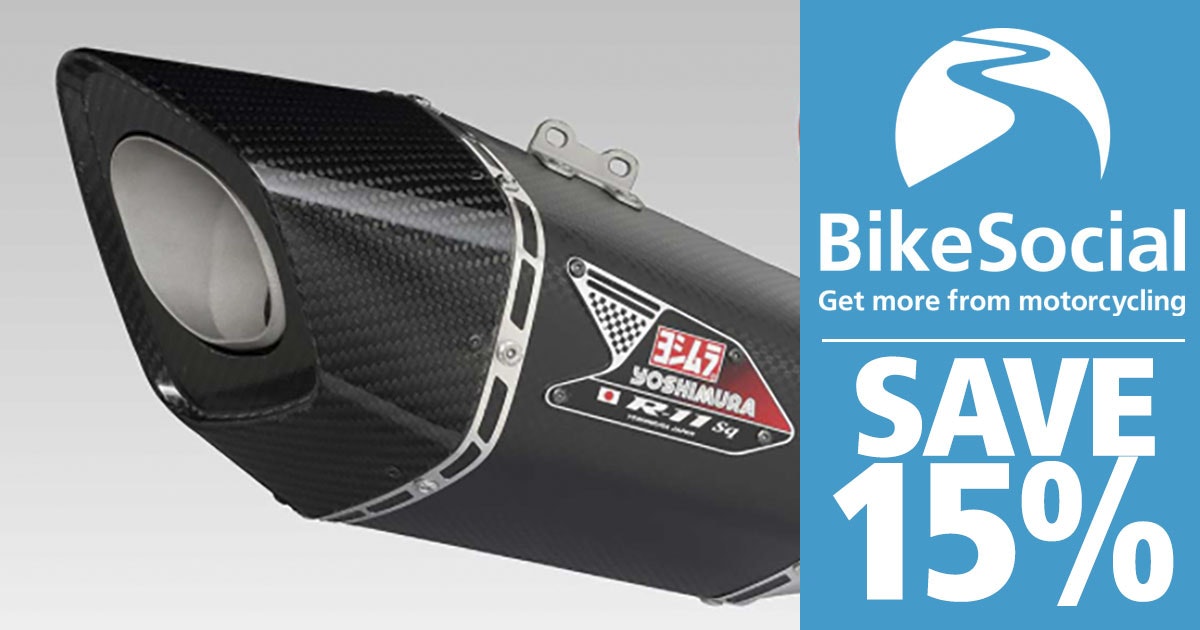 Discount on Yoshimura exhausts from Performance Parts