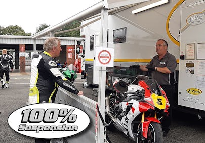 Save £10 on 100% Suspension set up service Save £10 on 100% Suspension set up service