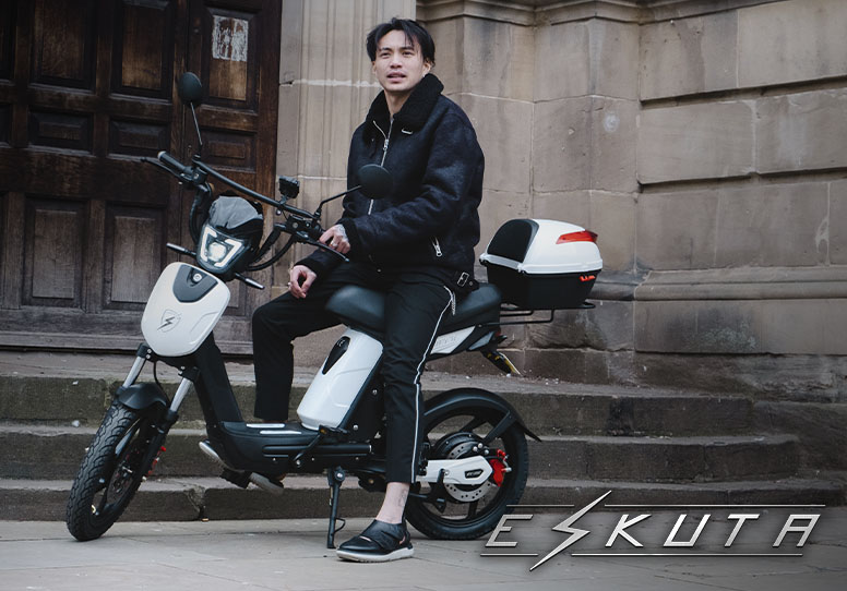 Save 15% on the Eskuta SX-250 moped style eBike!
