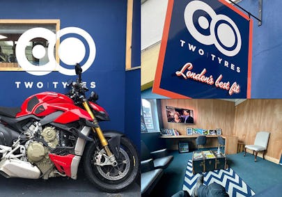 Save up to £30 on a pair of fitted motorcycle tyres Save up to £30 on a pair of fitted motorcycle tyres