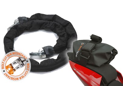 Save 20% on portable motorcycle security