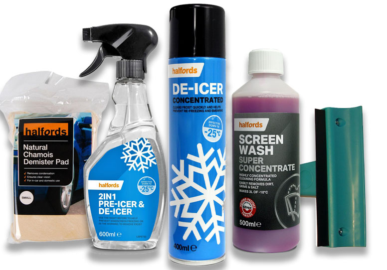 Save 8% on screenwash and de-icer