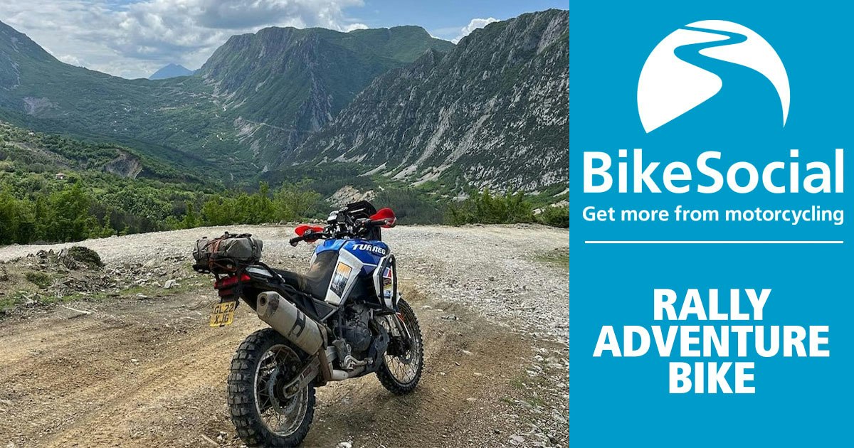 Off road training with Rally Adventure Bike