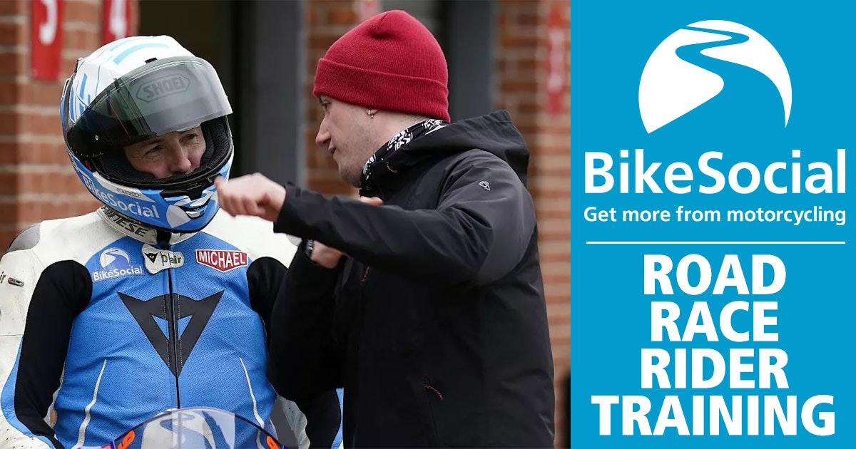 On track training with Road Race Rider Training