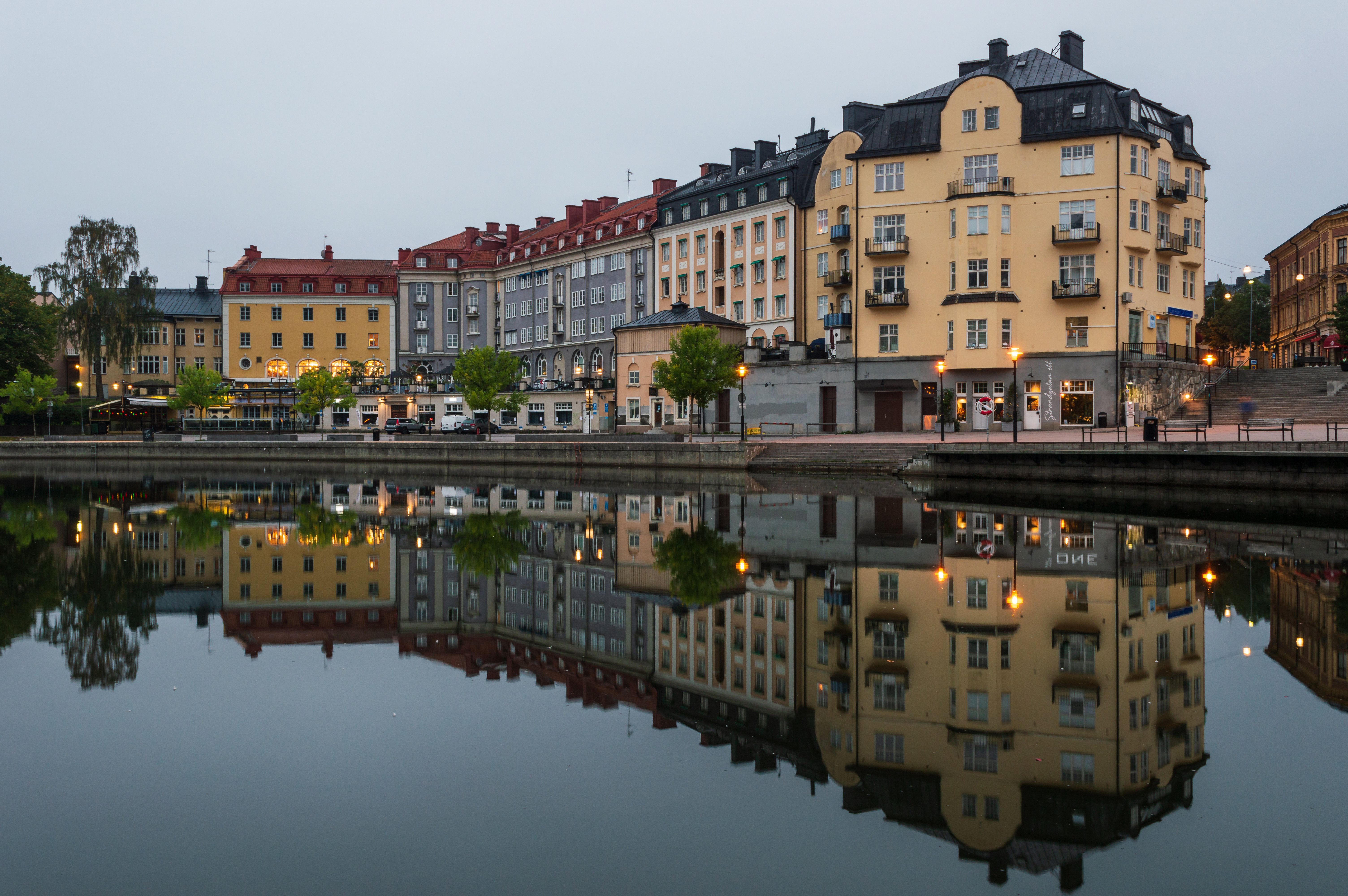 Södertälje center at Maren, Sweden