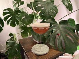 A coupe of french martini