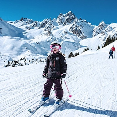 piste verte bleue courchevel