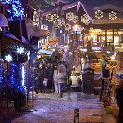 Magical atmosphere Courchevel 1850