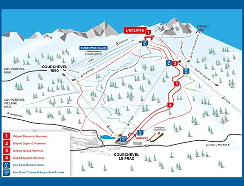 piste eclipse championnats du monde ski alpin 2023
