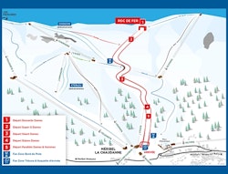 piste roc de fer championnats du monde ski alpin meribel 2023