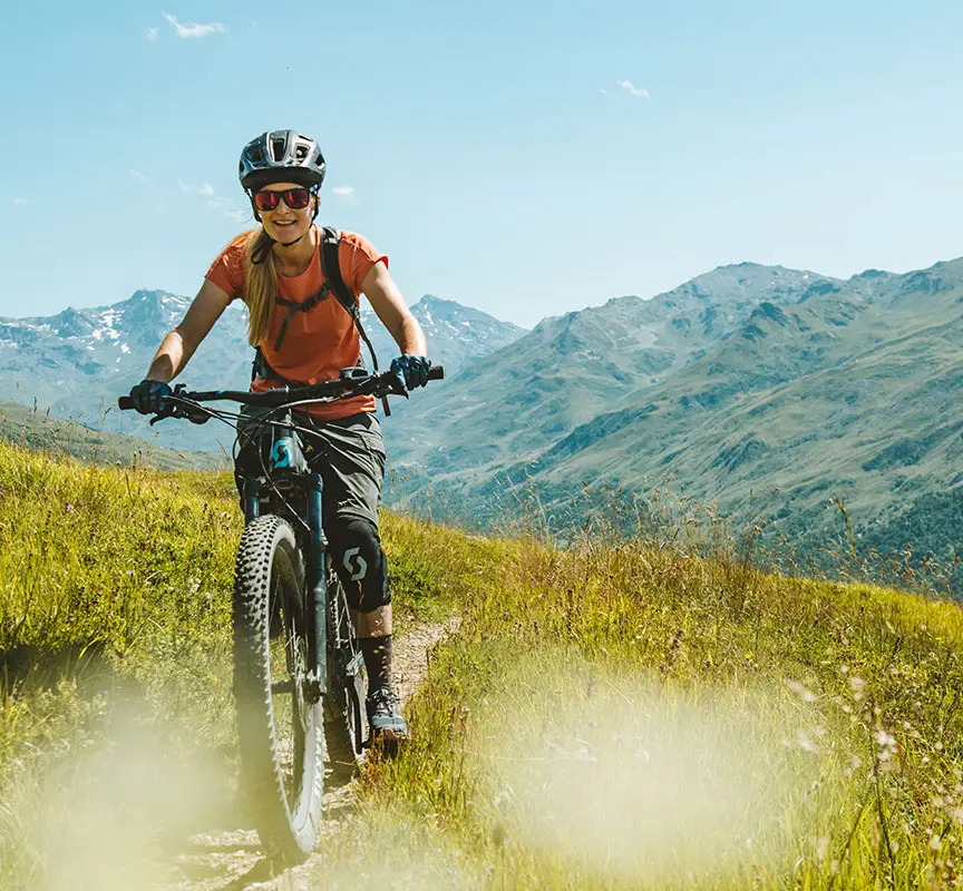 Méribel and 3 Vallées mountain bike trails map