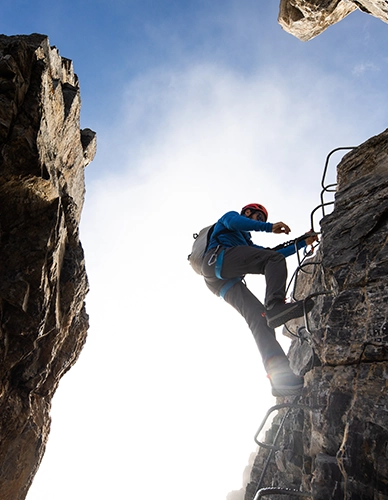 Via ferrata in Méribel