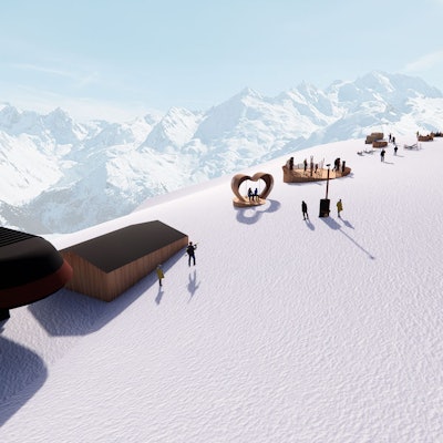 sommet roc de fer meribel