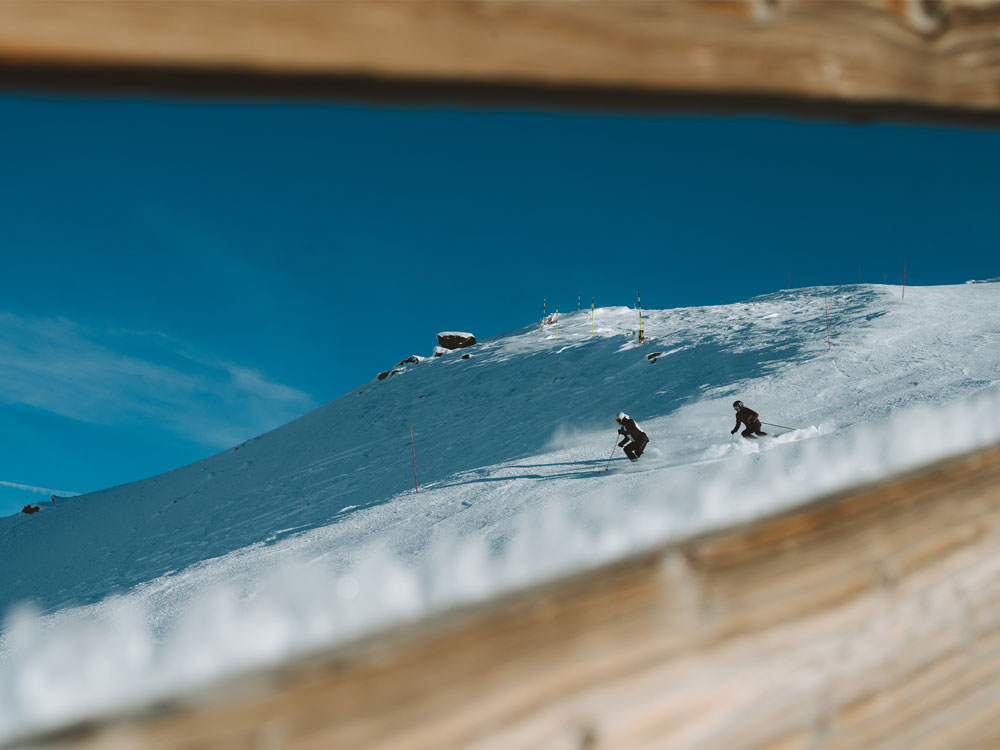Les 3 Vallées en pistes bleues 