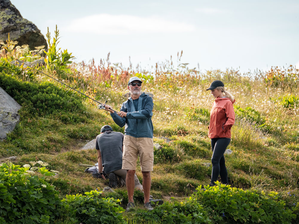 Fishing in the Lakes of Les 3 Vallées
