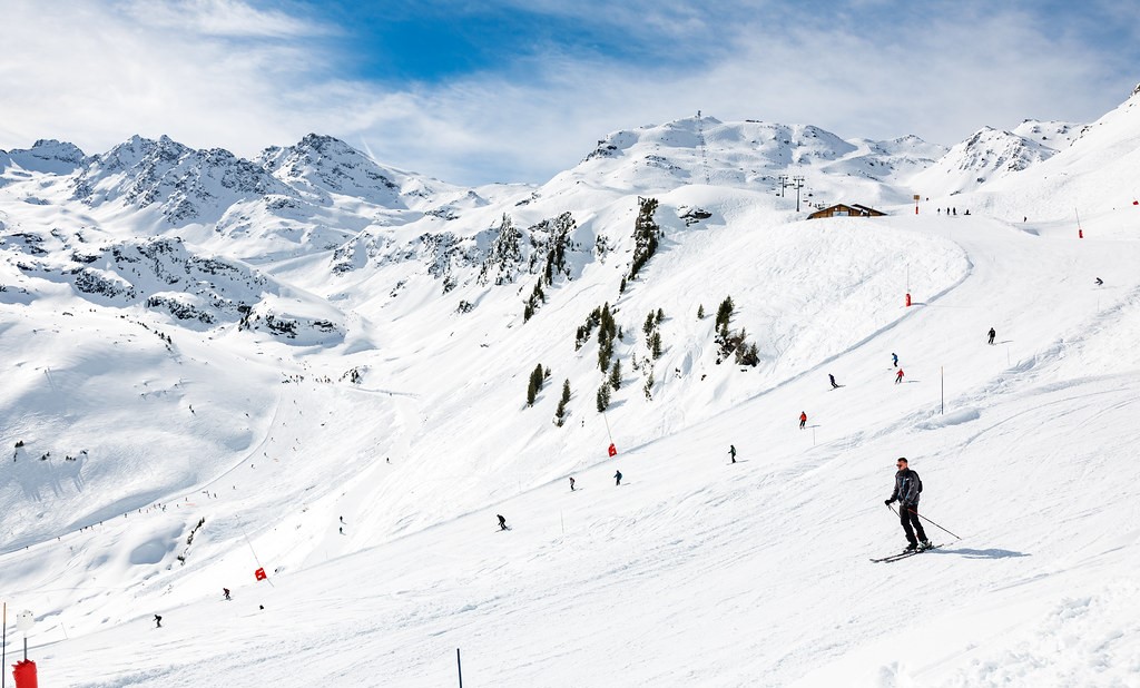 Le code couleur des pistes de ski