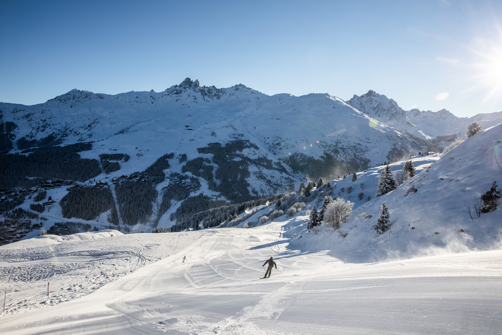 Piste noire de la Face à Méribel