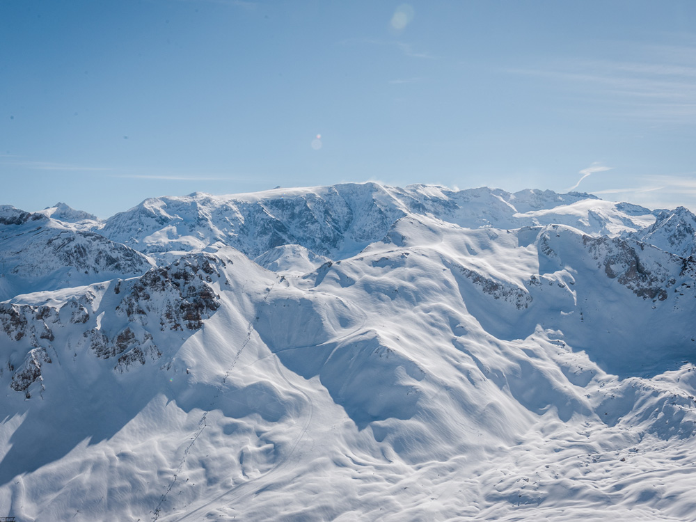 Télésiège de Chanrossa à Courchevel