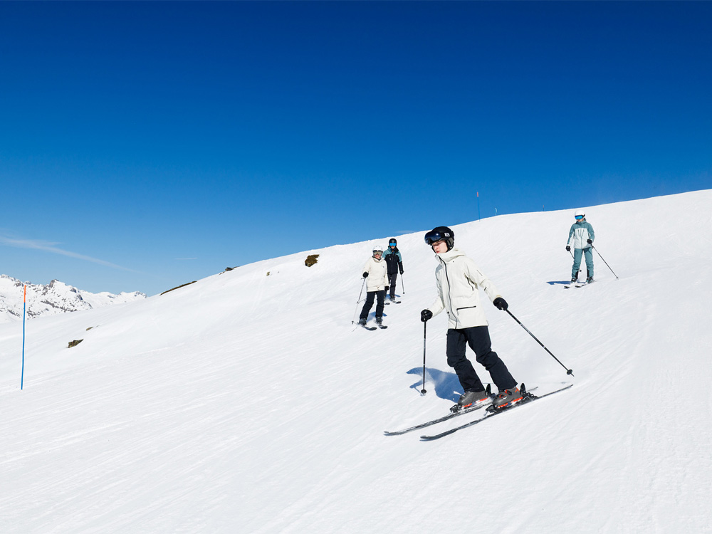 Les 3 Vallées en pistes bleues 