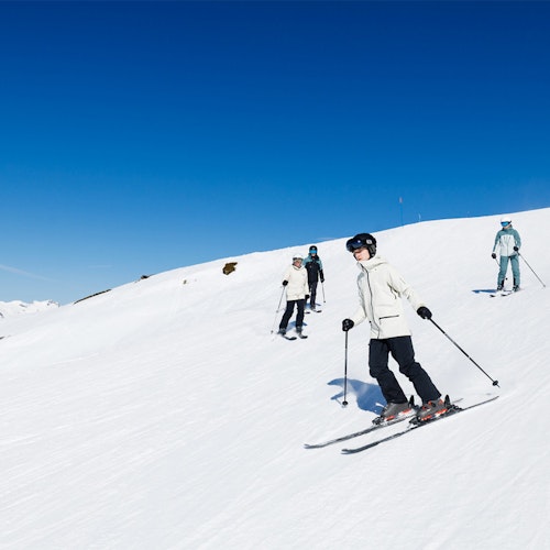 Les 3 Vallées en pistes bleues