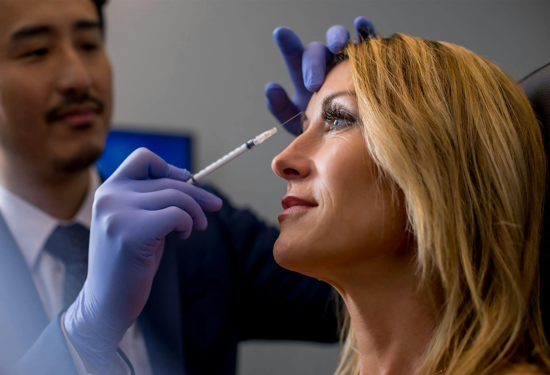 Dr. Lee seeing a patient