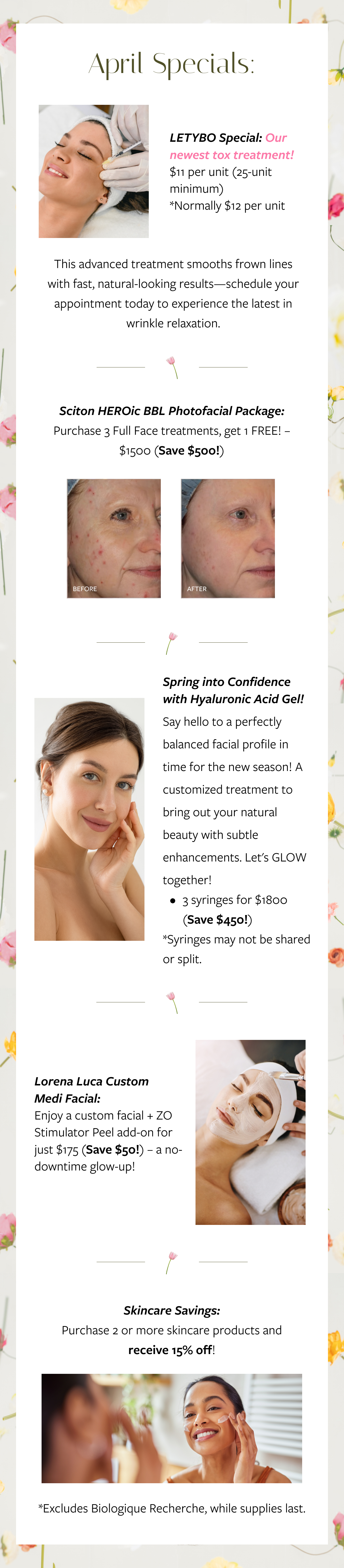 Promotional flyer