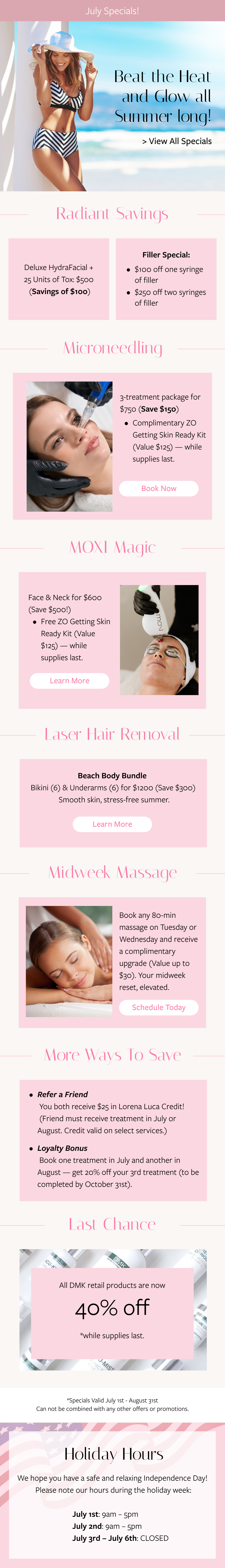Promotional flyer