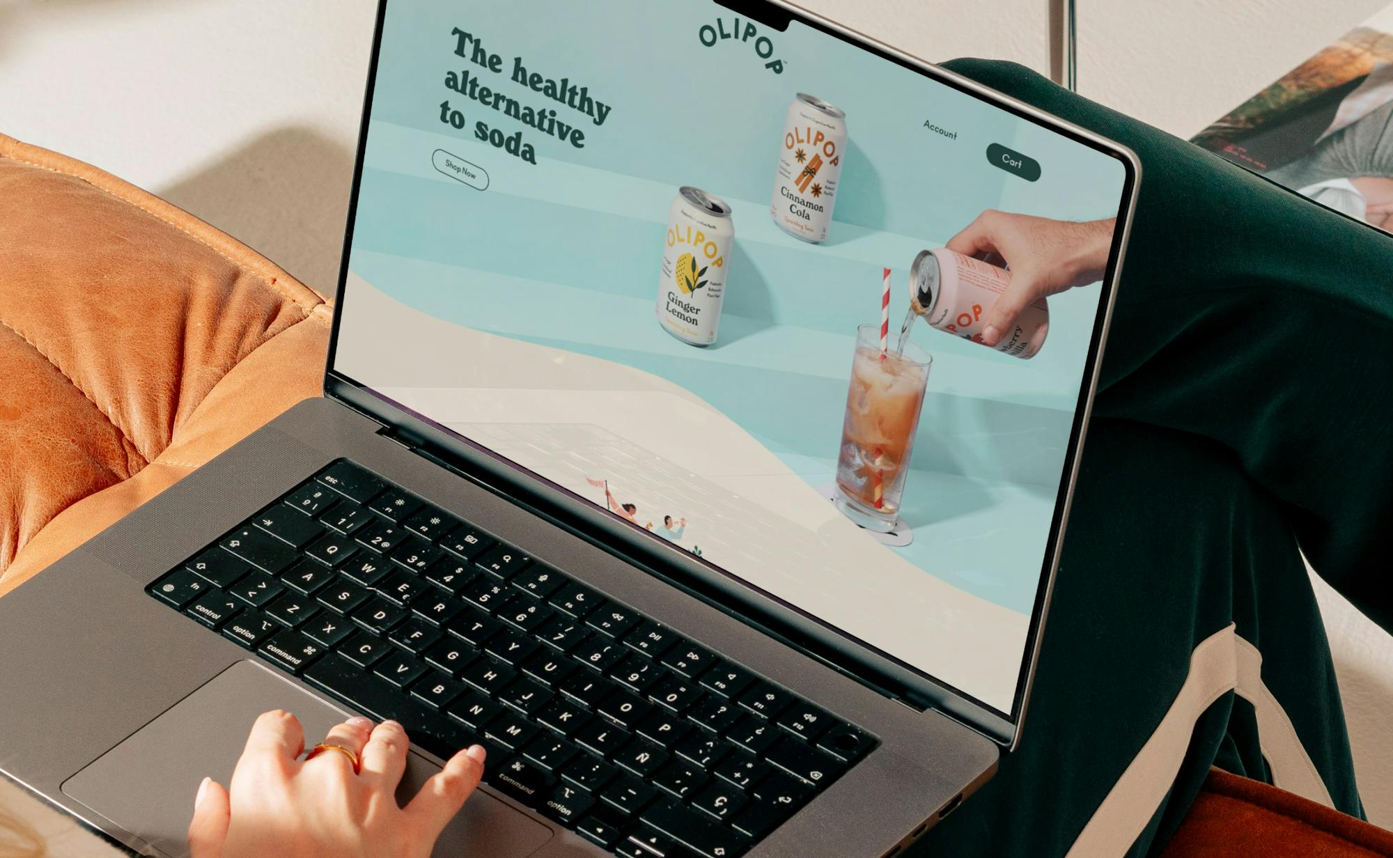 olipop ux ui design