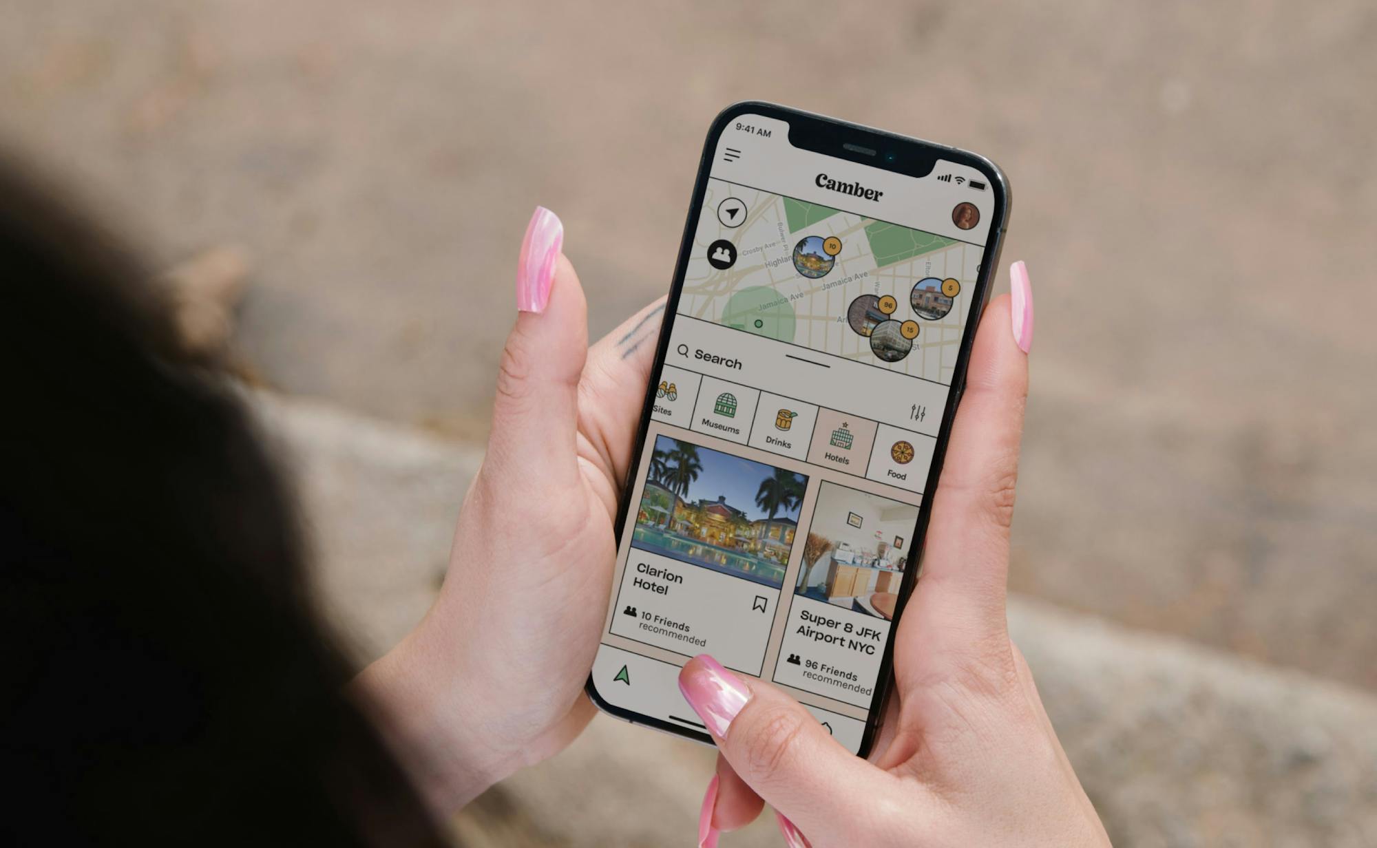 Better Off CAMBER Phone ux ui design agency