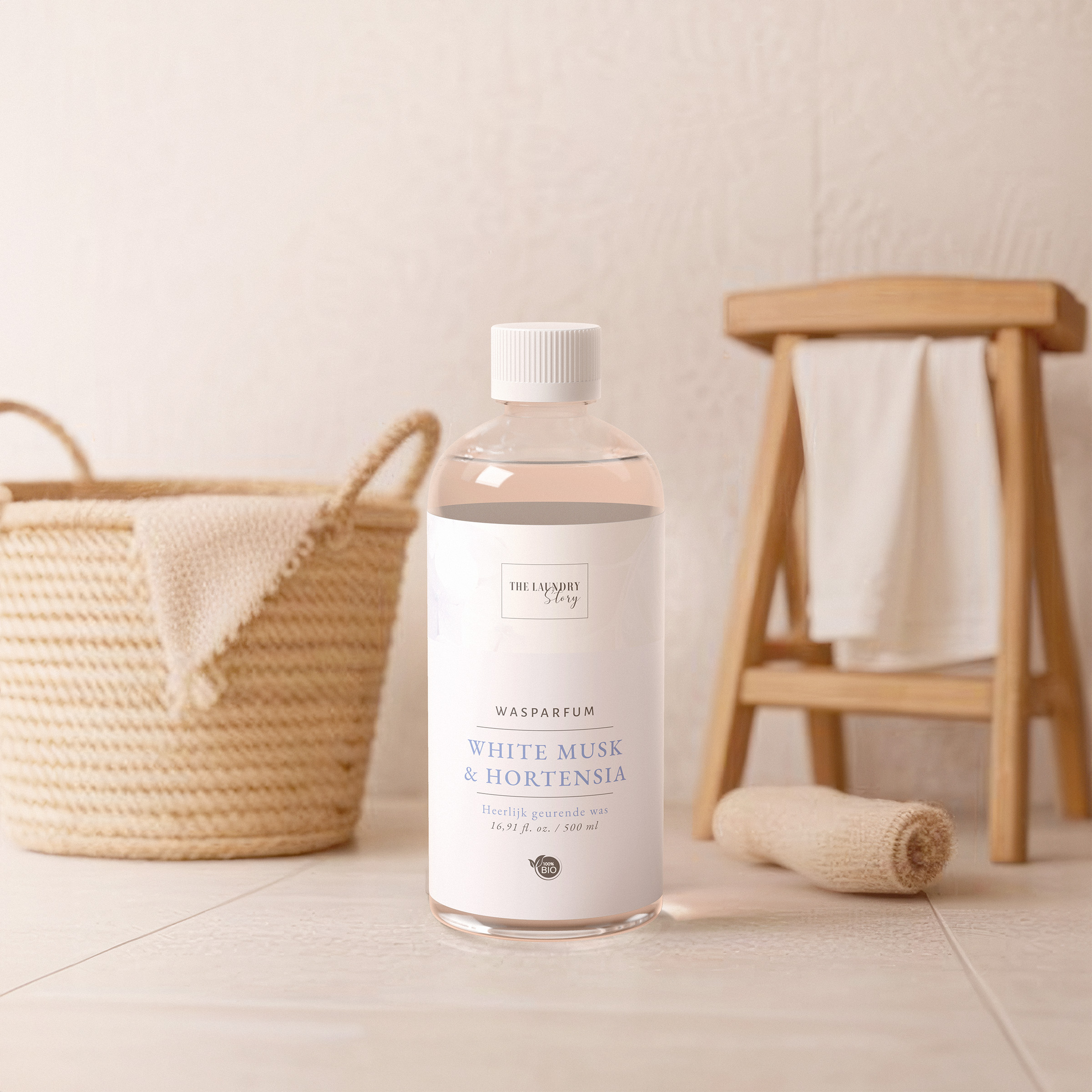 White Musk & Hortensia bio wasparfum