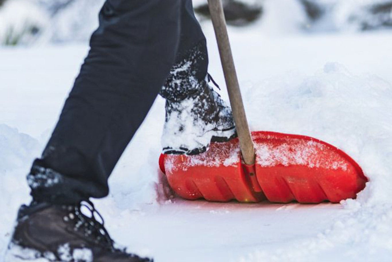 Safety Comes First While Shoveling