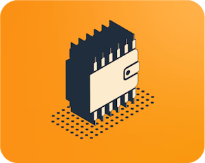 Visual Graphic for Crypto wallet