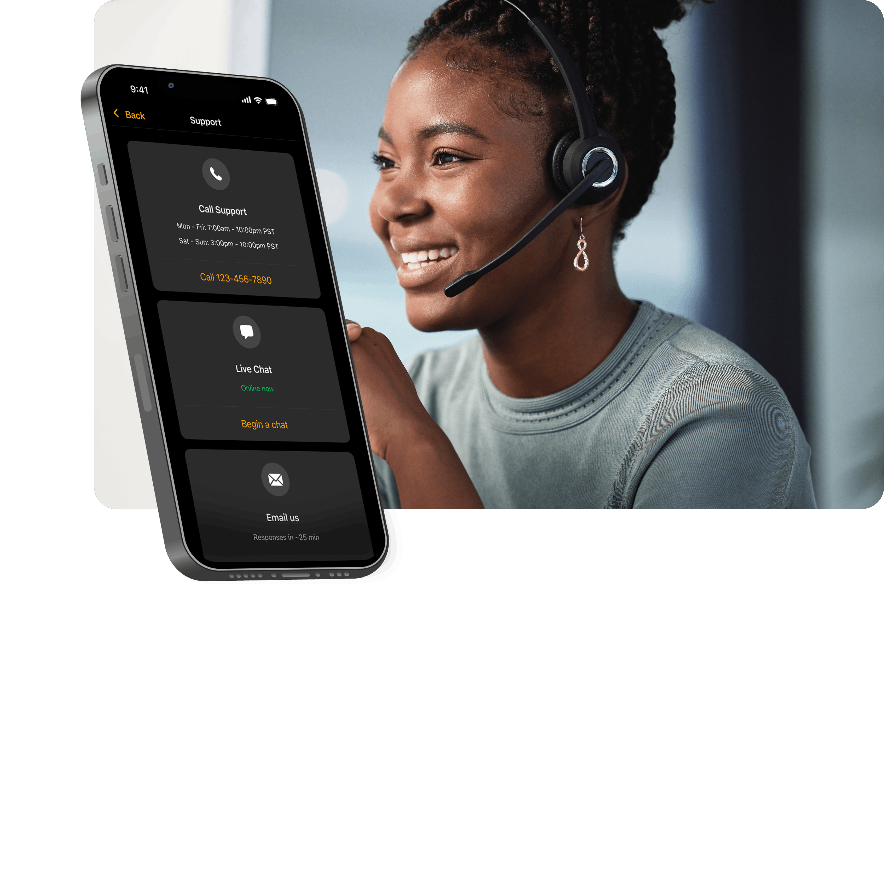 Customer Support agent