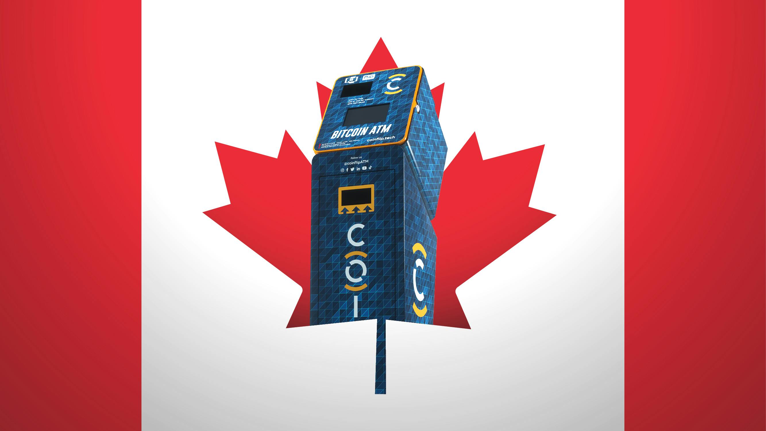 CoinFlip Announces Bitcoin ATMs in Canada as Part of International Expansion