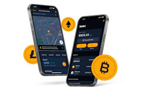 Mobile screen showing coinflip wallet