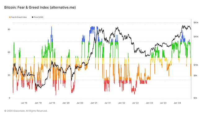 Q2 2024 BTC Fear & Greed Index