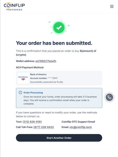 Order Complete