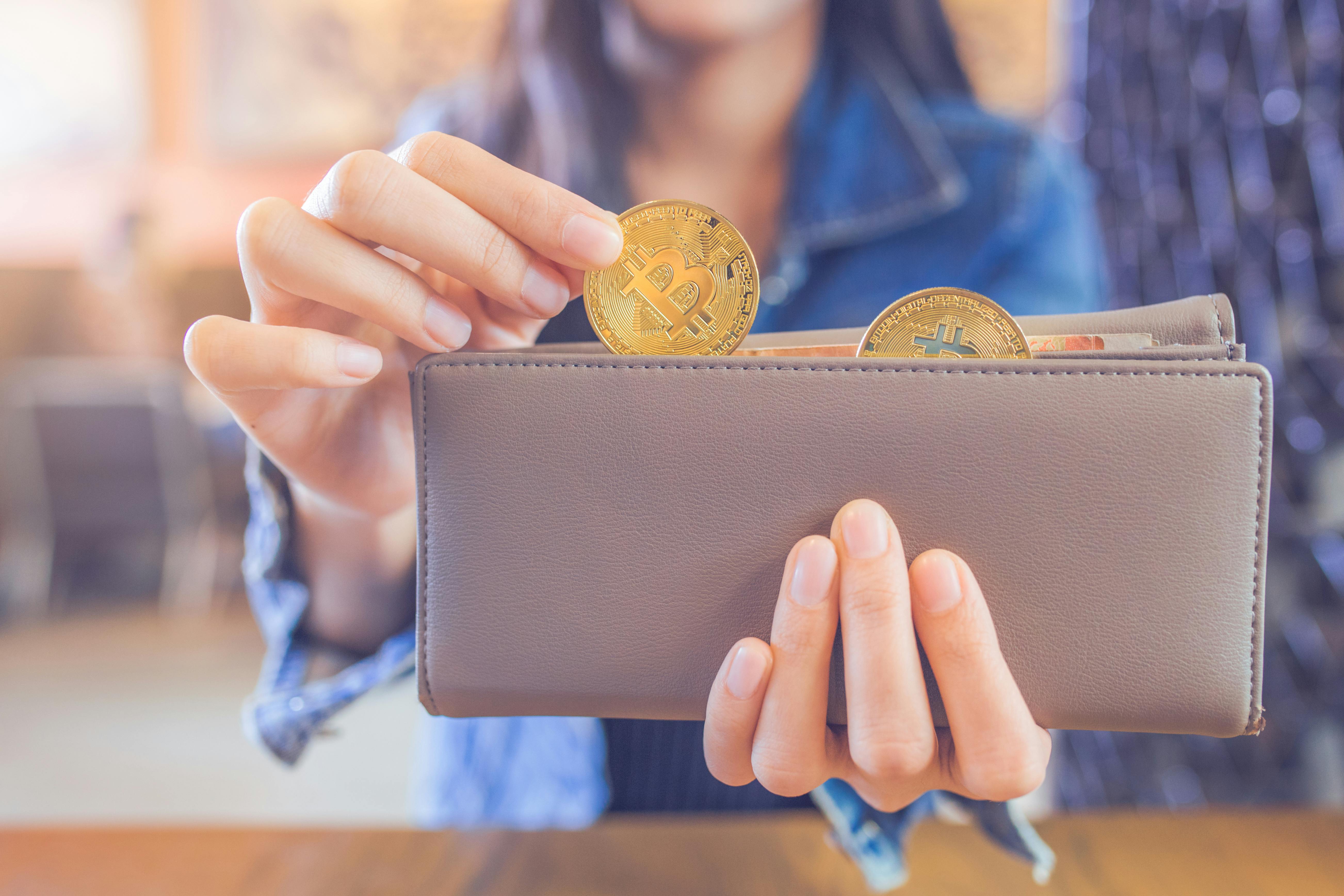 BTC in the wallet