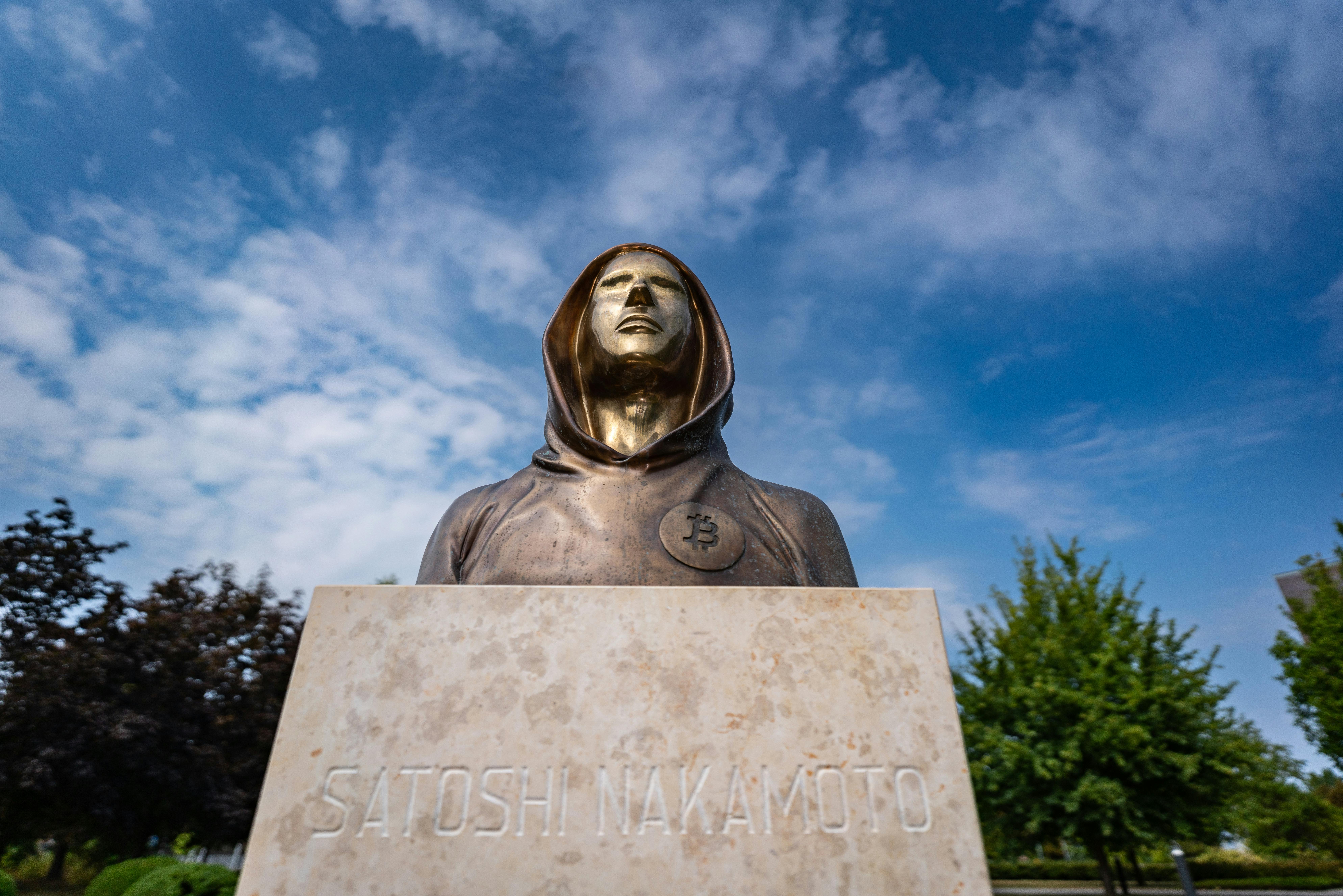 Satoshi Statue