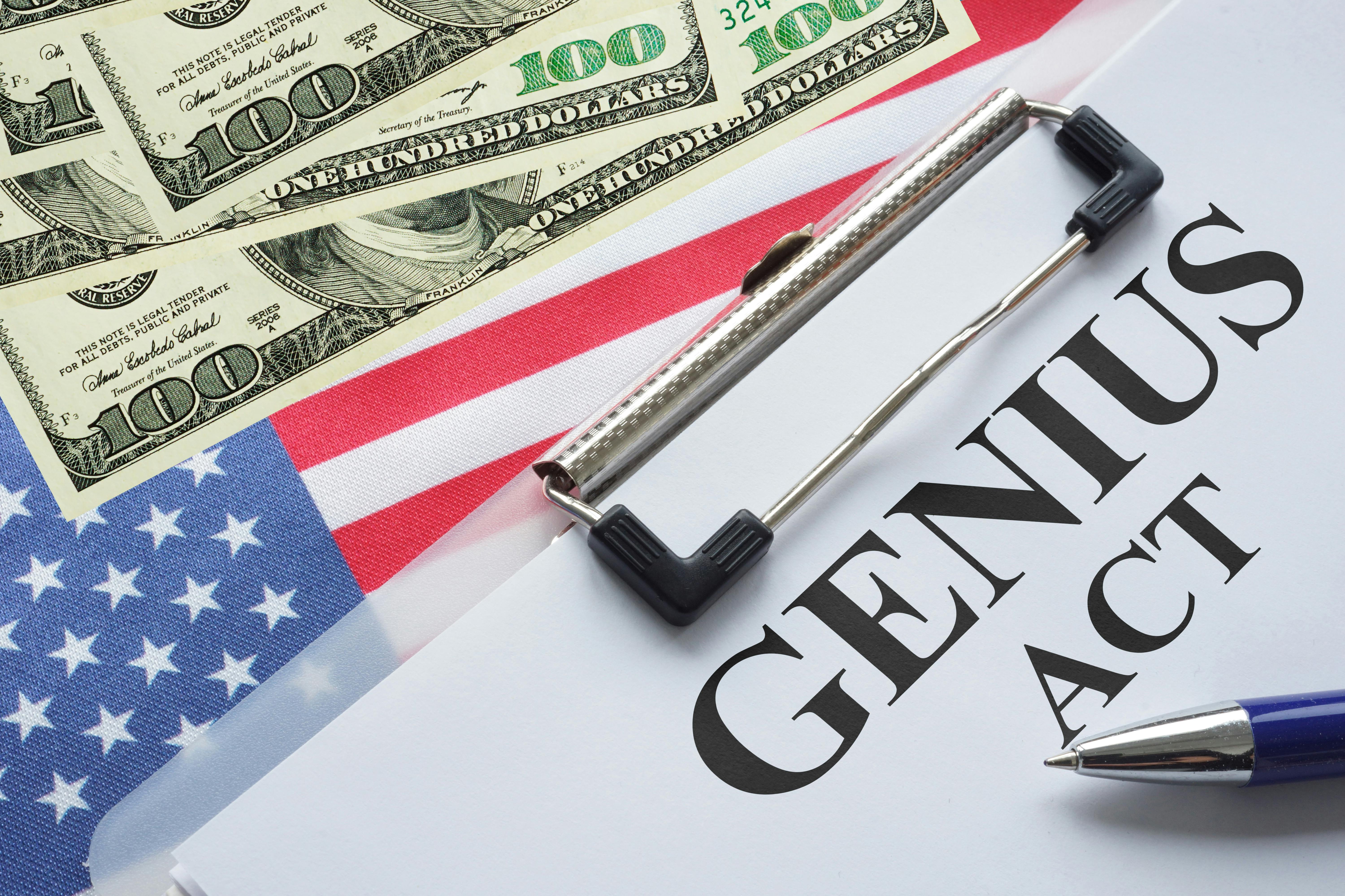 The genius act creates the first U.S. legislation on stablecoins