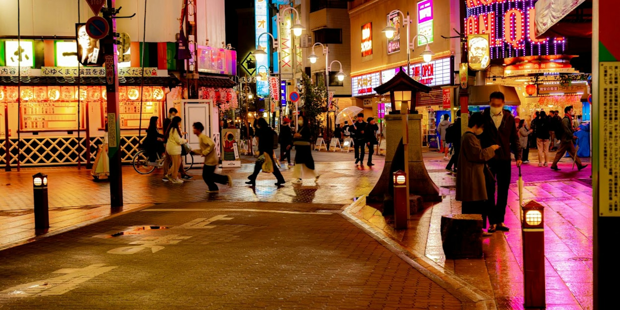 Shining Nights at Asakusa Rokku Broadway Shopping Street