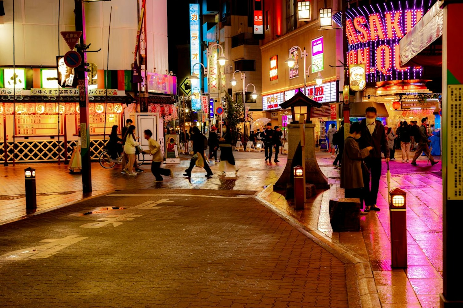 Shining Nights at Asakusa Rokku Broadway Shopping Street