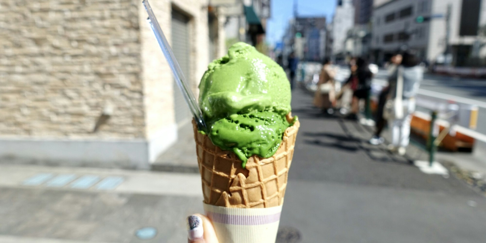 世界で一番濃い抹茶ジェラートを堪能|壽々喜園 浅草本店