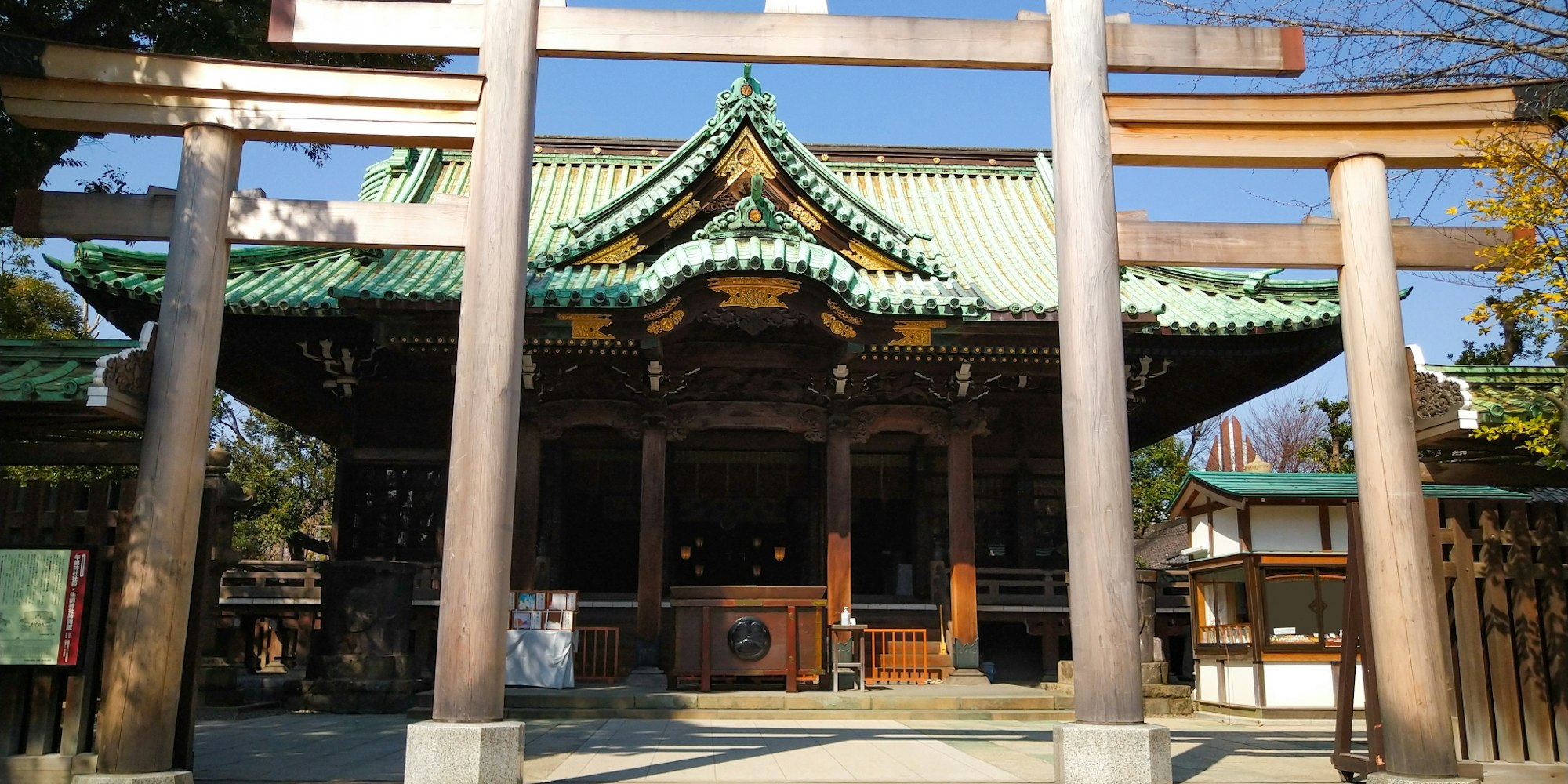 珍しい三輪鳥居が残る|牛嶋神社