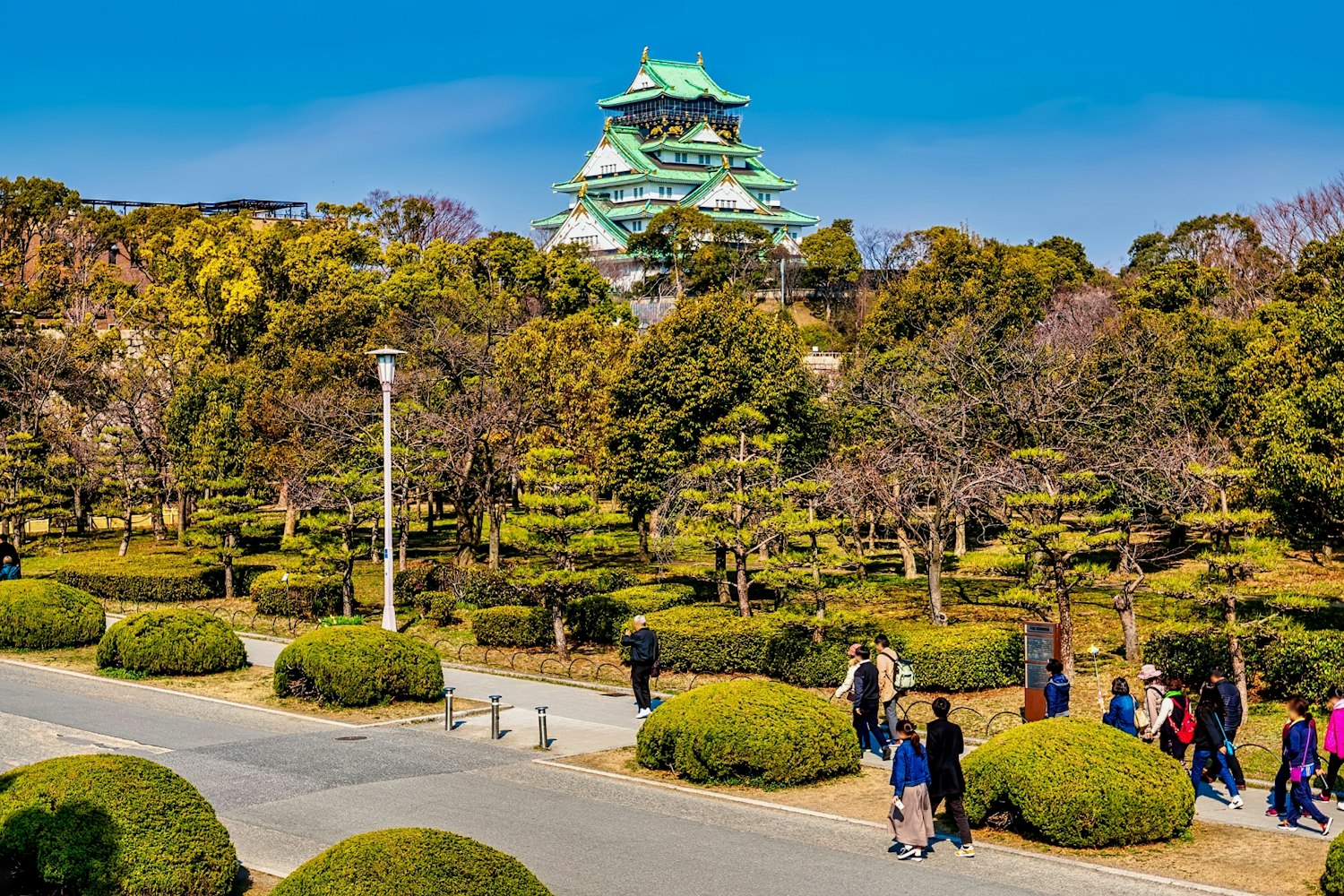 大阪城公園は散策にもぴったりのスポット