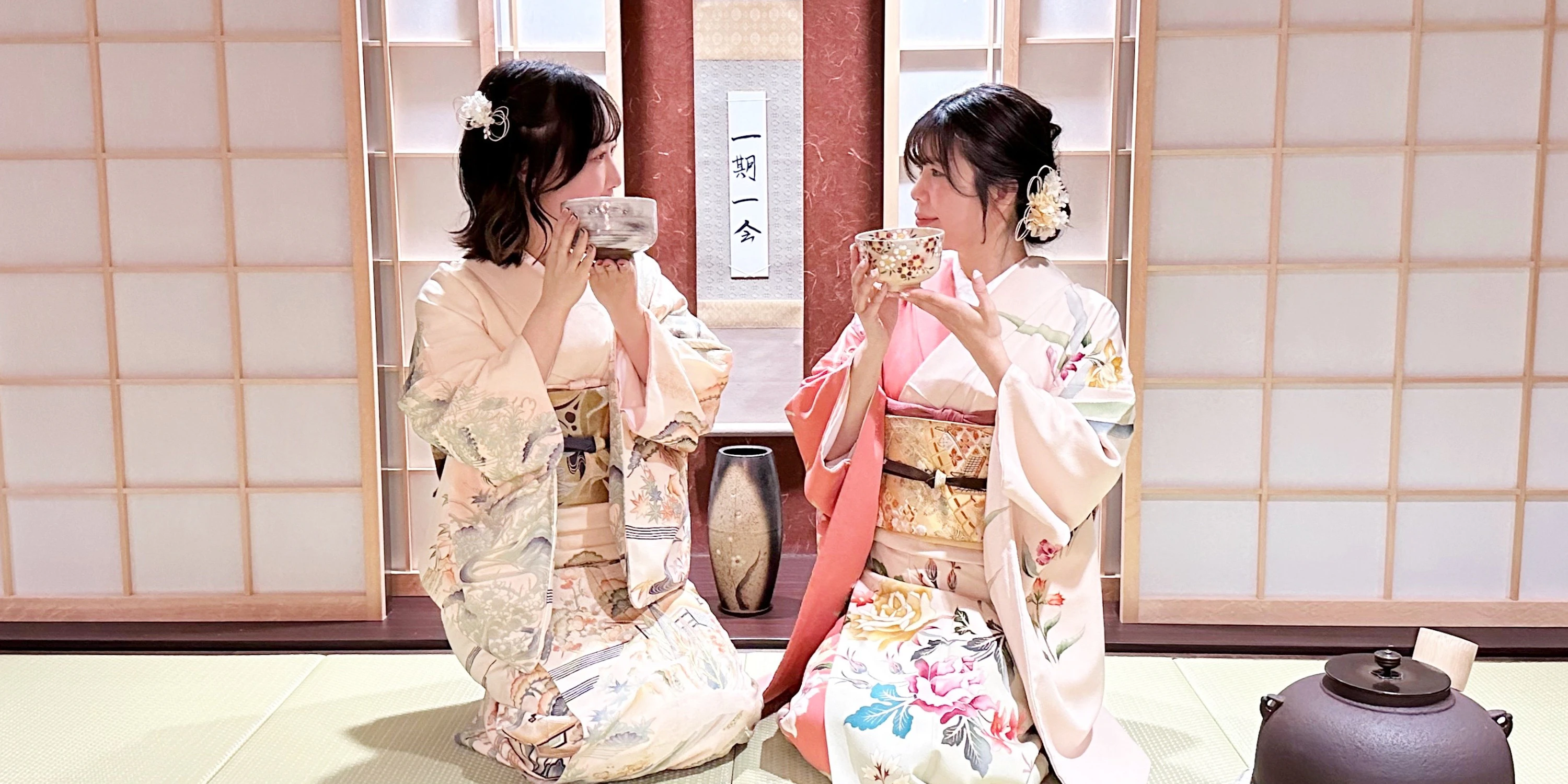 【京都・祇園】着物レンタルwargo 京都祇園店が茶道体験教室「Tea ceremony Kyoto Gion」と提携