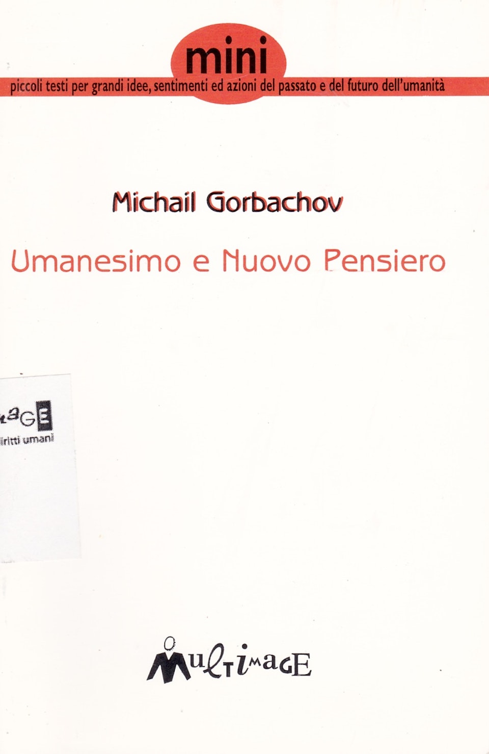 Umanesimo e nuovo pensiero