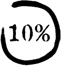 10%